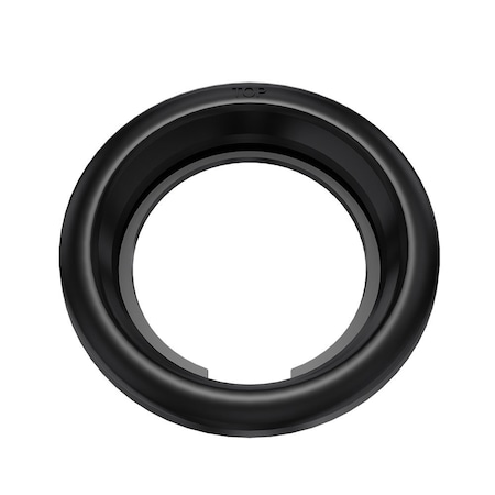 4 Round Black Rubber Grommet For 4 Inch Round STT Light